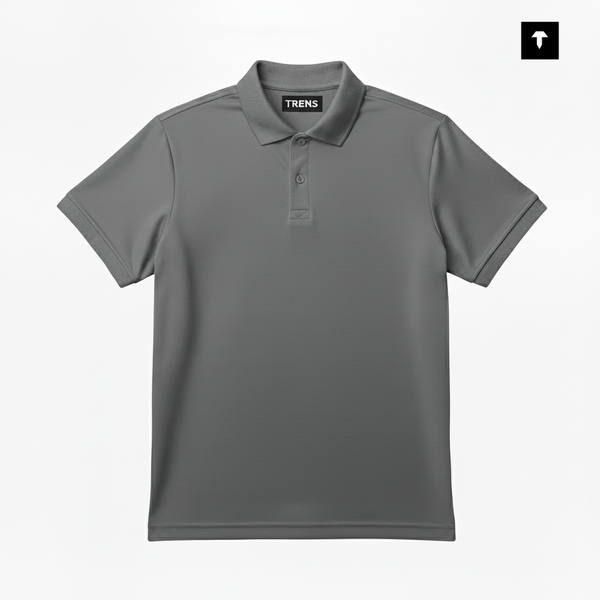 Grey Regular Polo