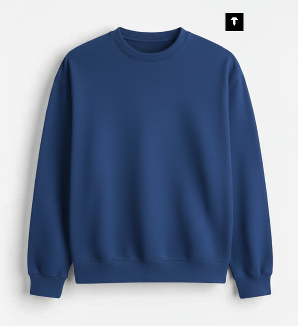 NAVY BLUE - BASIC SWEATSHIRT
