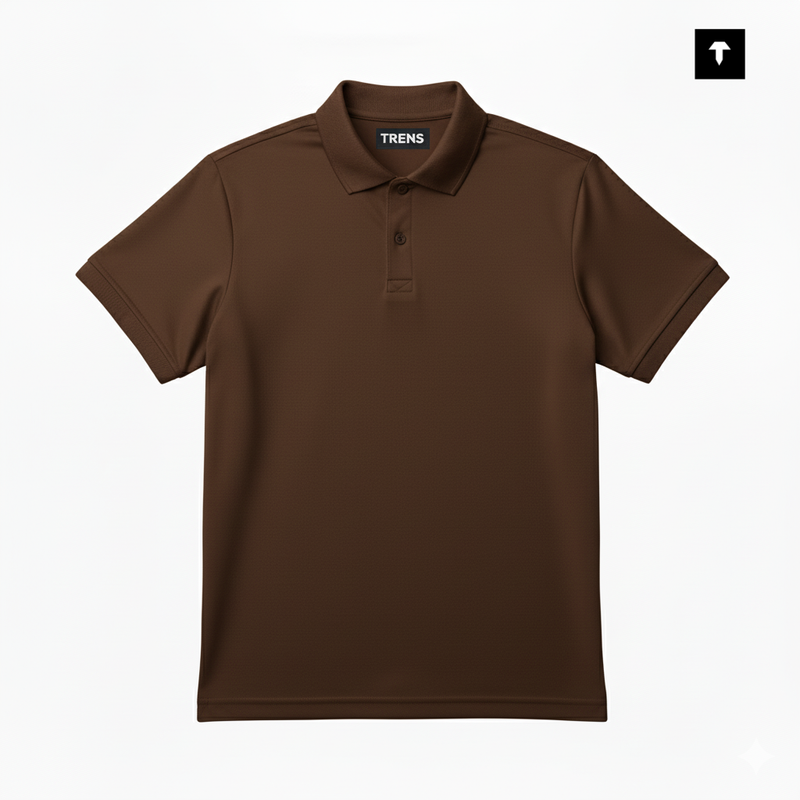Brown Regular Polo