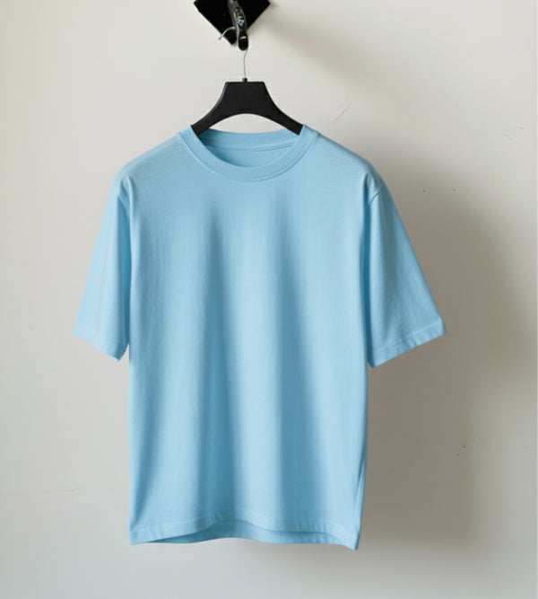 Sky Blue Oversized Tee