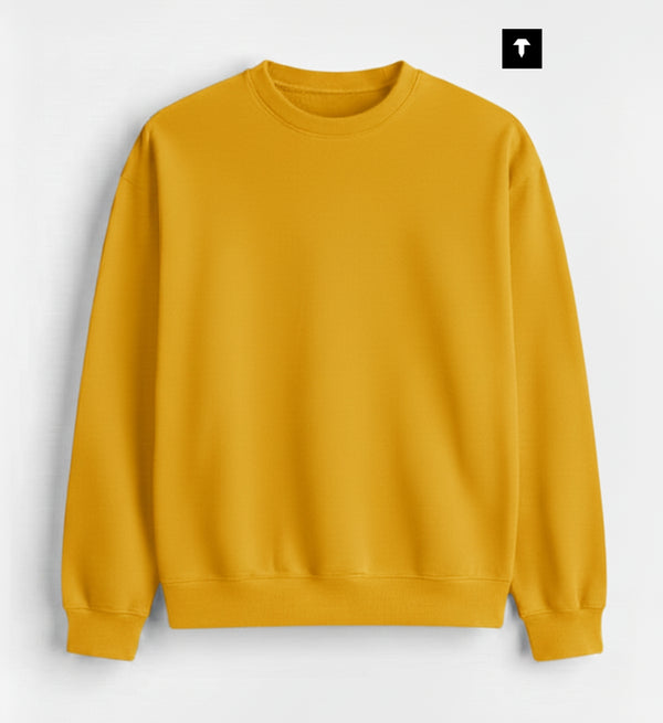YELLOW - BASIC SWEATSHIRT