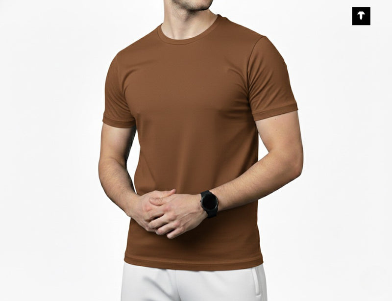 Brown Regular Tee