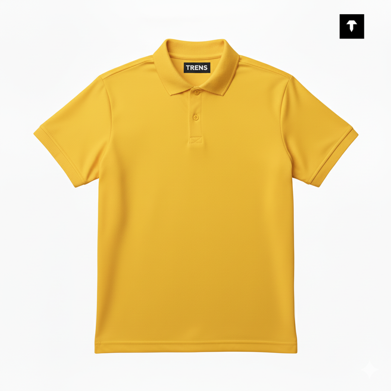Yellow Regular Polo