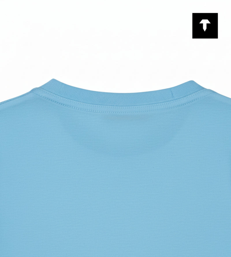 Sky Blue Oversized Tee