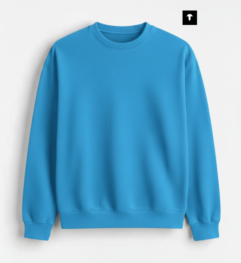 SKY BLUE - BASIC SWEATSHIRT