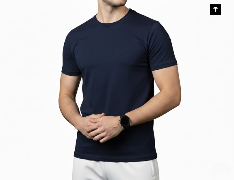 Navy Blue Regular Tee