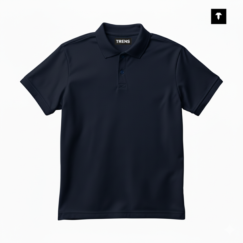 Navy Blue Regular Polo