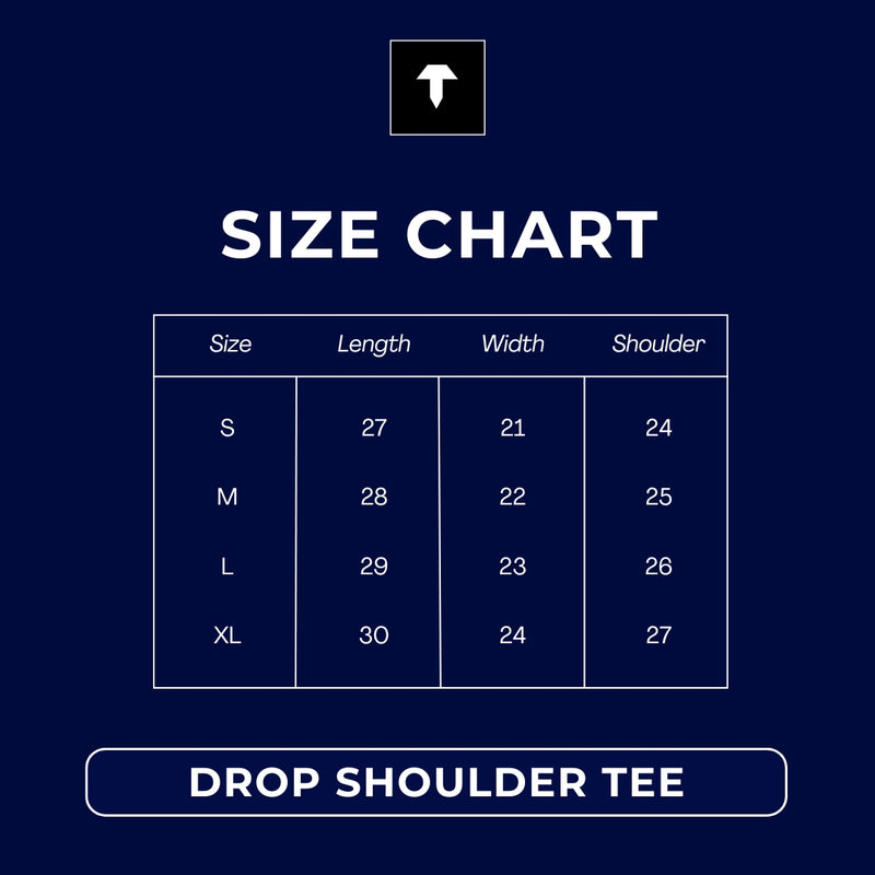 Navy Blue Oversized Tee